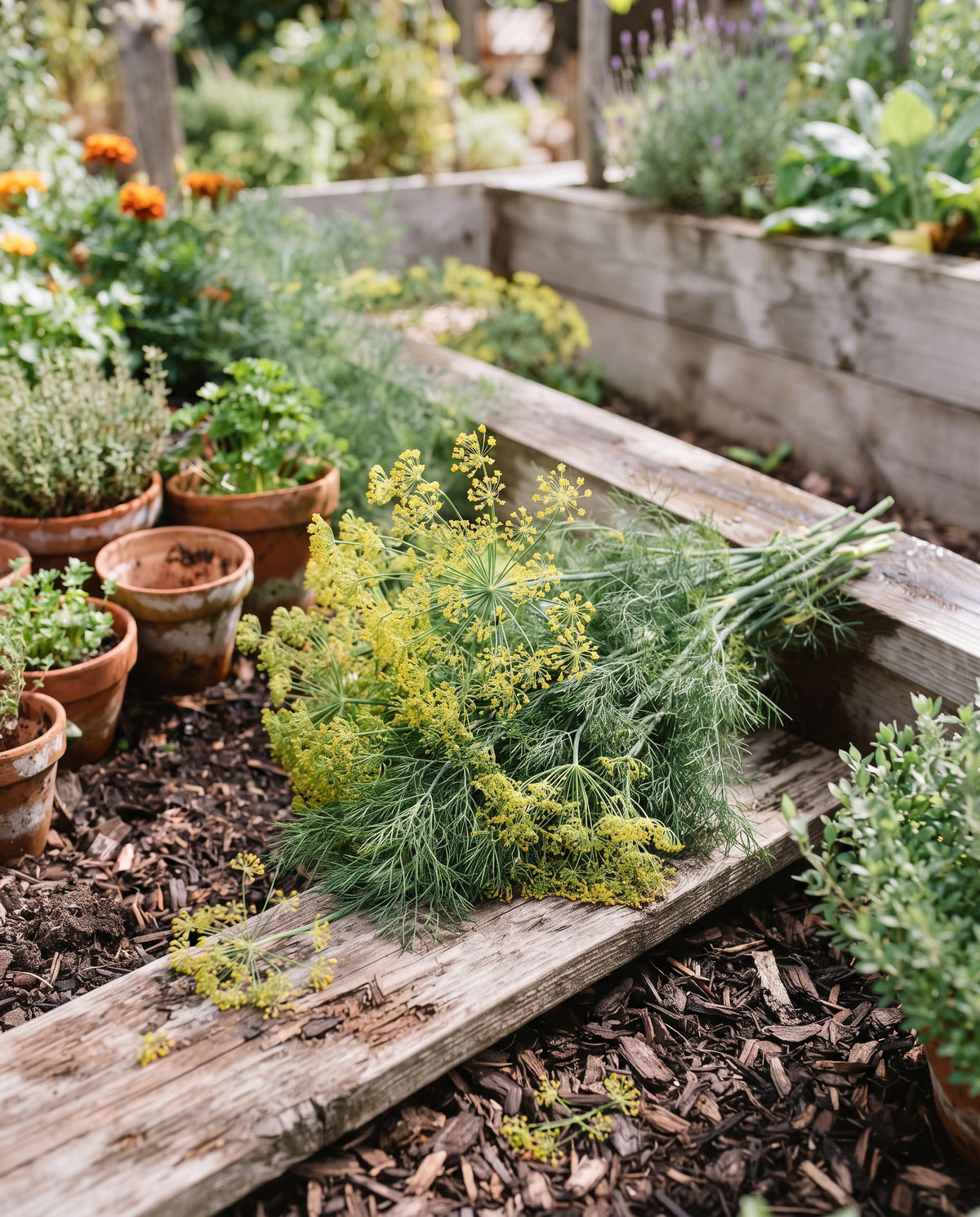 Dill ‘Tetra’, Anethum graveolens, Ansicht 2