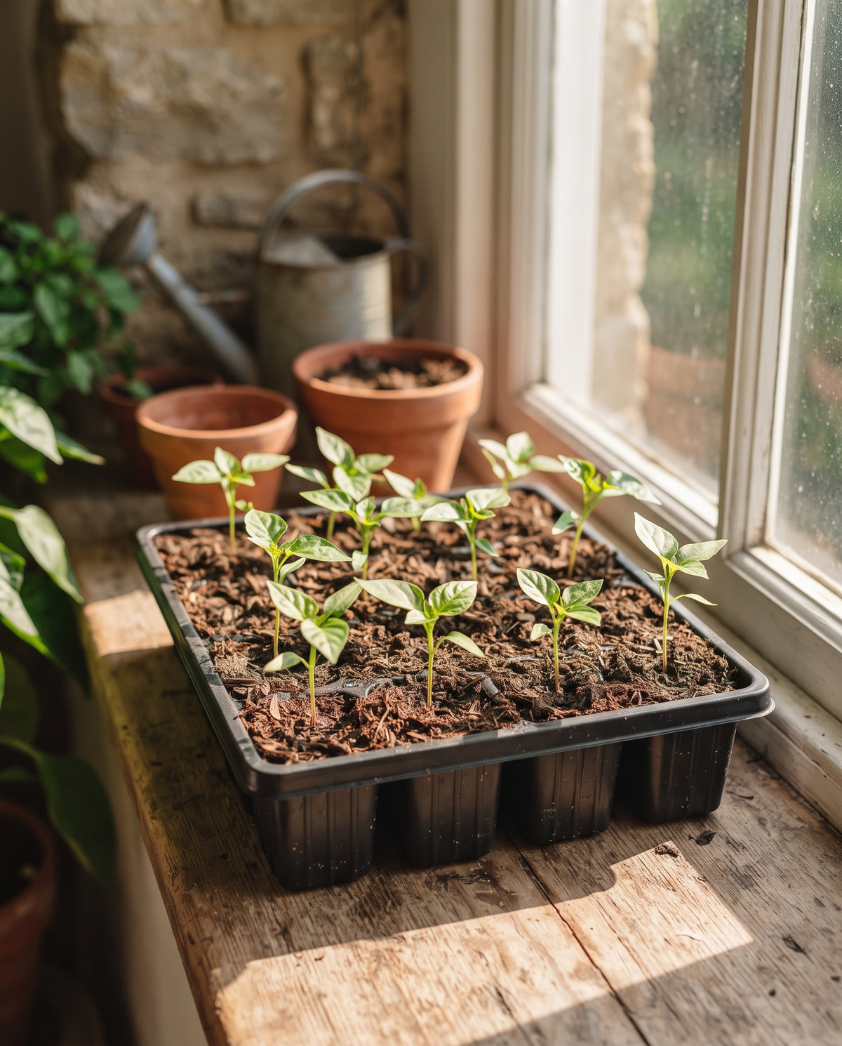 Paprika ‘California Wonder’, Capsicum annuum, Ansicht 2