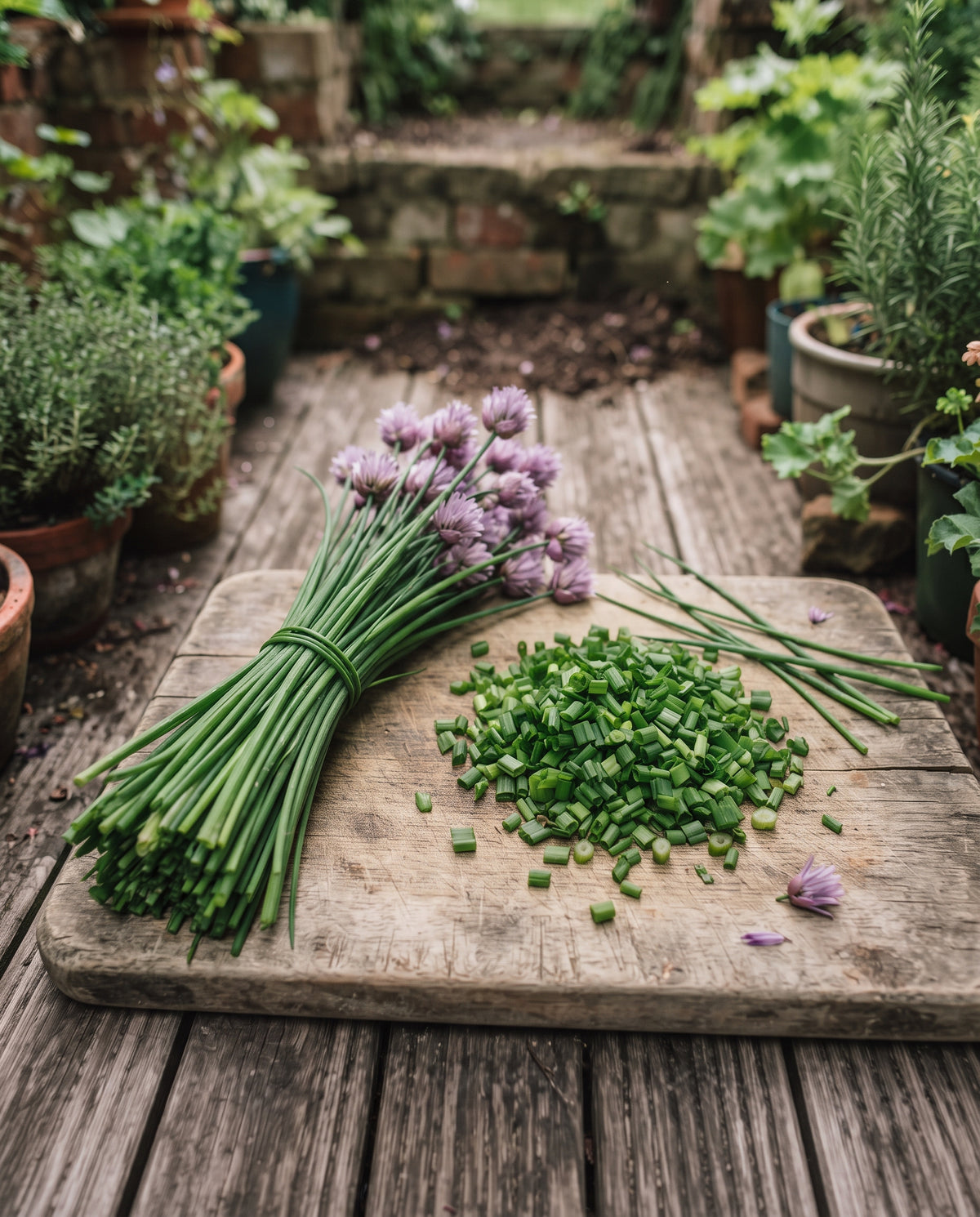 Schnittlauch ‘Staro’, Allium schoenoprasum, Ansicht 2