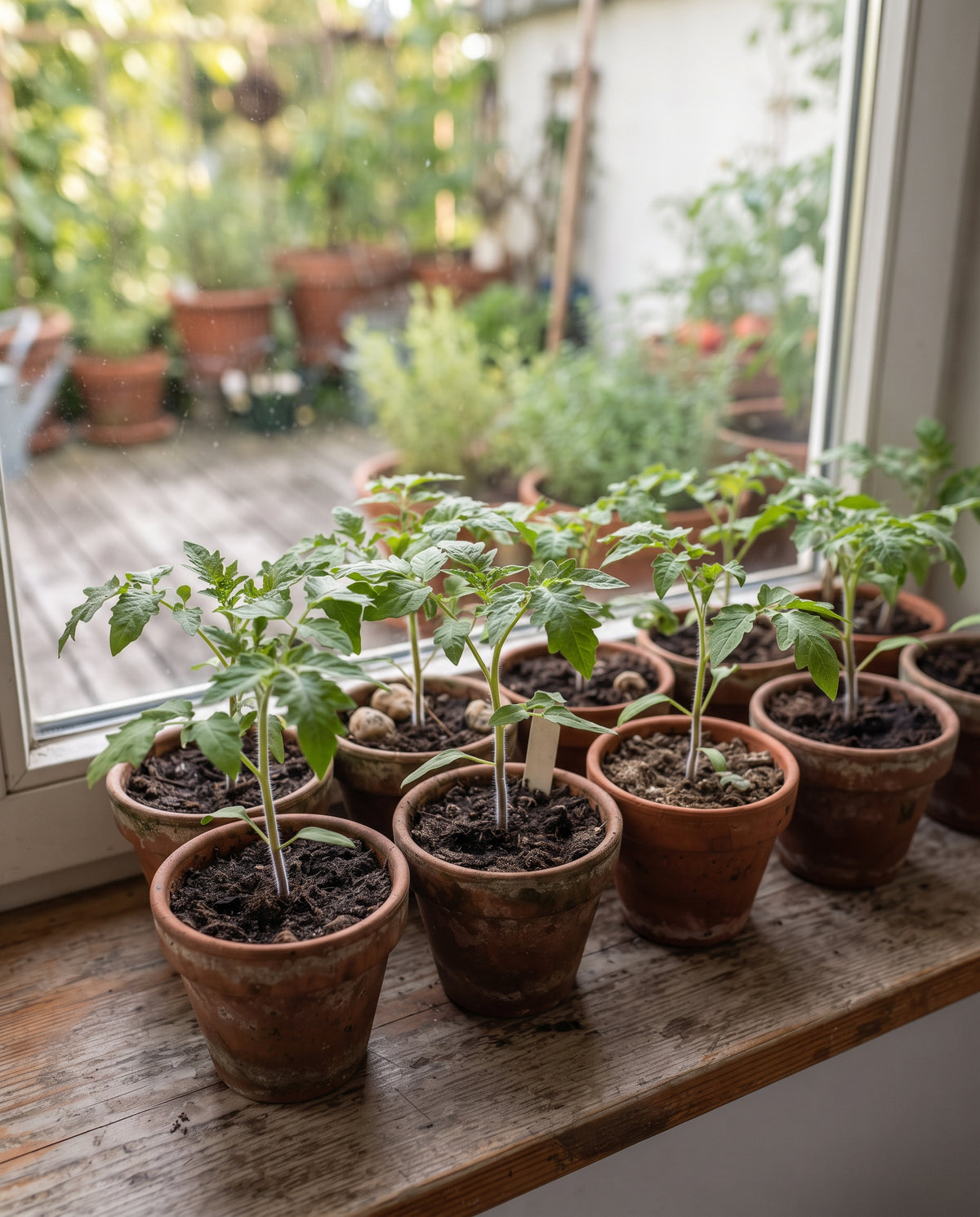 Tomate ‘Ochsenherz’, Solanum lycopersicum, Ansicht 2